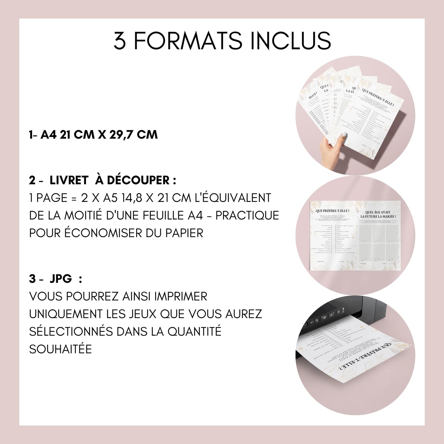 Jeux EVJF à domicile : 65 jeux imprimables pour un EVJF à la maison - Gages pour Evjf - Activités Evjf