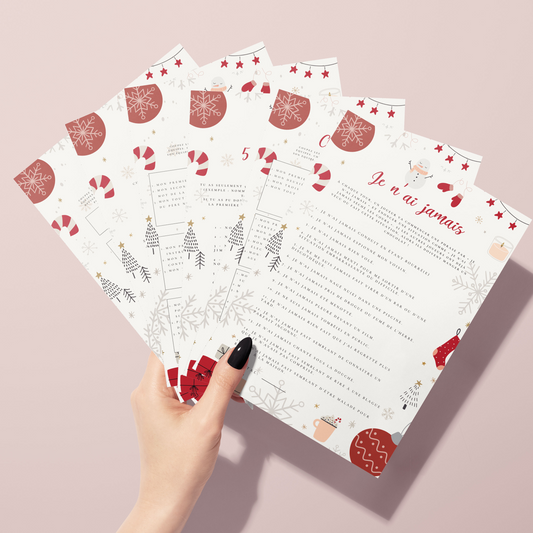 Jeux de Noël en Français à télécharger et imprimer