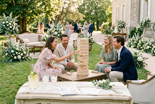 Comment occuper les invités avant un vin d'honneur ?