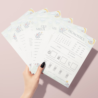 Jeux Baby Shower à Imprimer Éléphant - 30 Activités Fête Prénatale