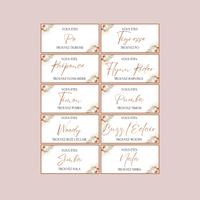 Jeu des binômes à imprimer - Carte jeu des binômes PDF - Jeu des duos célèbres - Jeu des binômes mariage liste