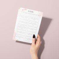 Jeux Anniversaire Adulte Thème Floral Rose - 30 Activités Imprimables