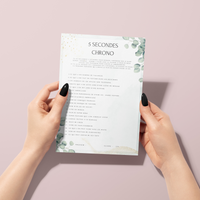 Jeux Anniversaire Adulte Eucalyptus - 30 Activités PDF à Imprimer