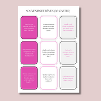 Jeux de Couple à imprimer - Rose - 150 Cartes romantiques PDF