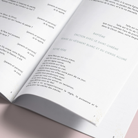 Livret de messe Baptême à personnaliser Canva - Eucalyptus - Modèle PDF