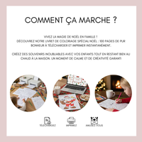 Pack Géant 100 Coloriages de Noël à Imprimer - Téléchargement Instantané PDF