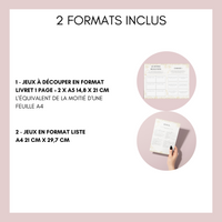 Jeux Nouvel An à imprimer pour adulte - 20 Activités festives PDF