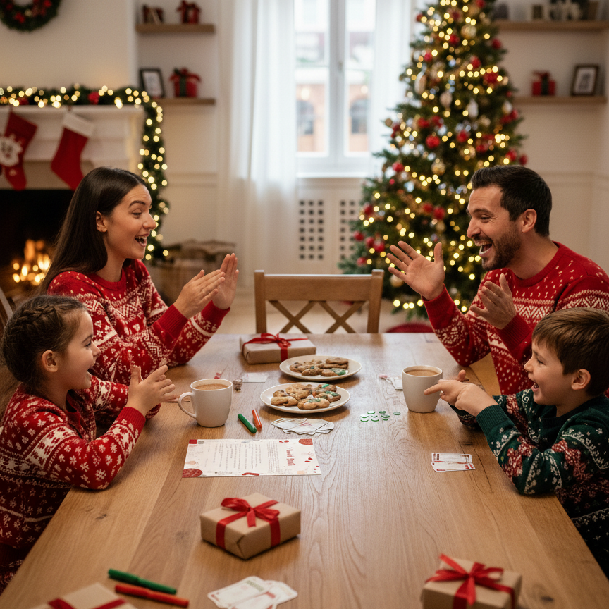 Jeux de Noël en Français à télécharger et imprimer 