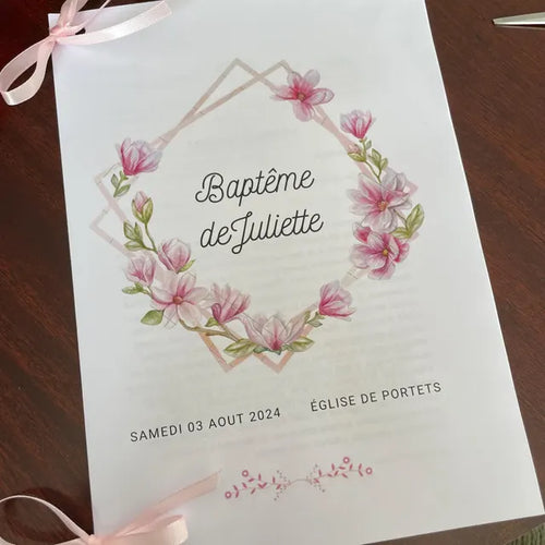 Livret de baptême