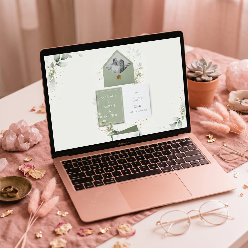 <p>Le site web de mariage, <em>version française.</em></p>