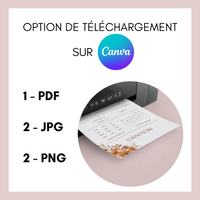Kit Jeux Baby Shower à personnaliser Canva - Fleuri Orange Brûlé - PDF à imprimer