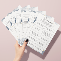Jeu Je n'ai jamais à imprimer - Aquarelle Bleu - 100 Cartes pour adultes PDF