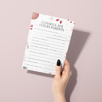 Jeux Baby Shower à Imprimer Noël Rouge et Blanc - 30 Activités Fête Prénatale