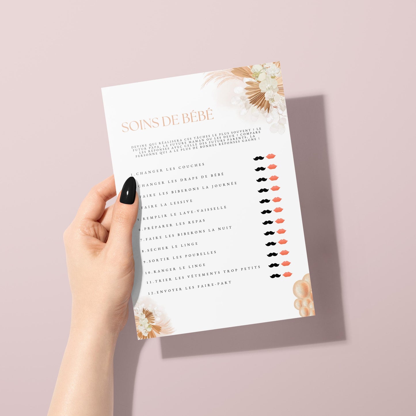 Jeux Baby Shower à imprimer en français : Téléchargez des activités pour une Fête Prénatale inoubliable ! Cartes de jeux et Prédiction Bébé