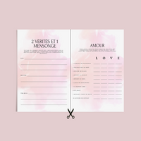 Jeux Baby Shower à Imprimer Aquarelle Rose - 30 Activités Fête Prénatale