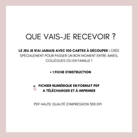 Jeu Je n'ai jamais à imprimer - Aquarelle Bleu - 100 Cartes pour adultes PDF