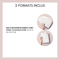 Jeu Je n'ai jamais à imprimer - Fleur Terracotta - 100 Cartes pour adultes PDF