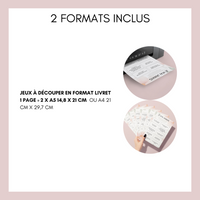 Jeu Je n'ai jamais à imprimer - Rose et Vert Fleuri - 100 Cartes pour adultes PDF